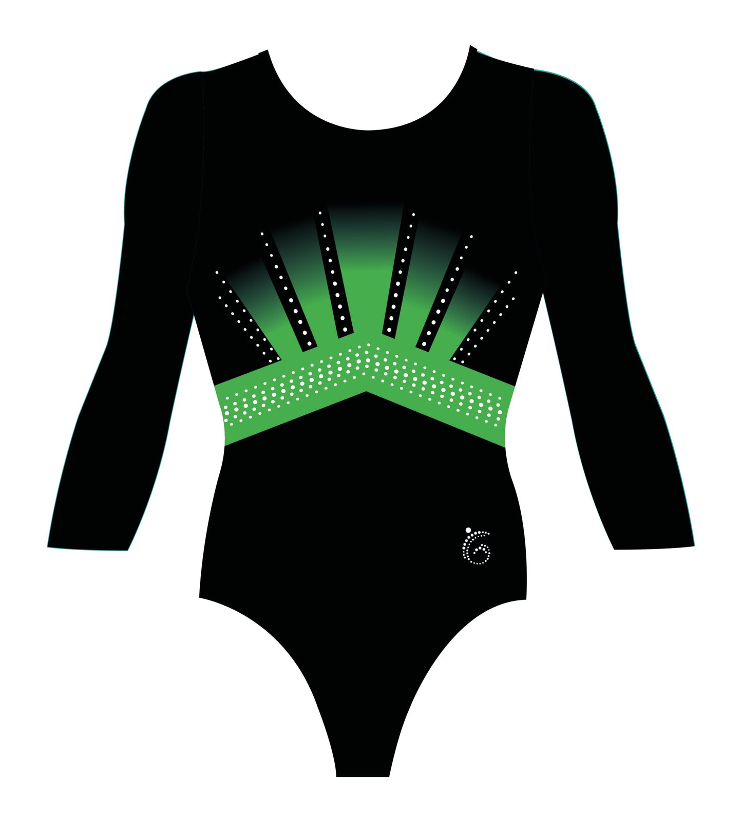 Custom Quick Ship Sunset Shimmer Leotard Long Sleeve