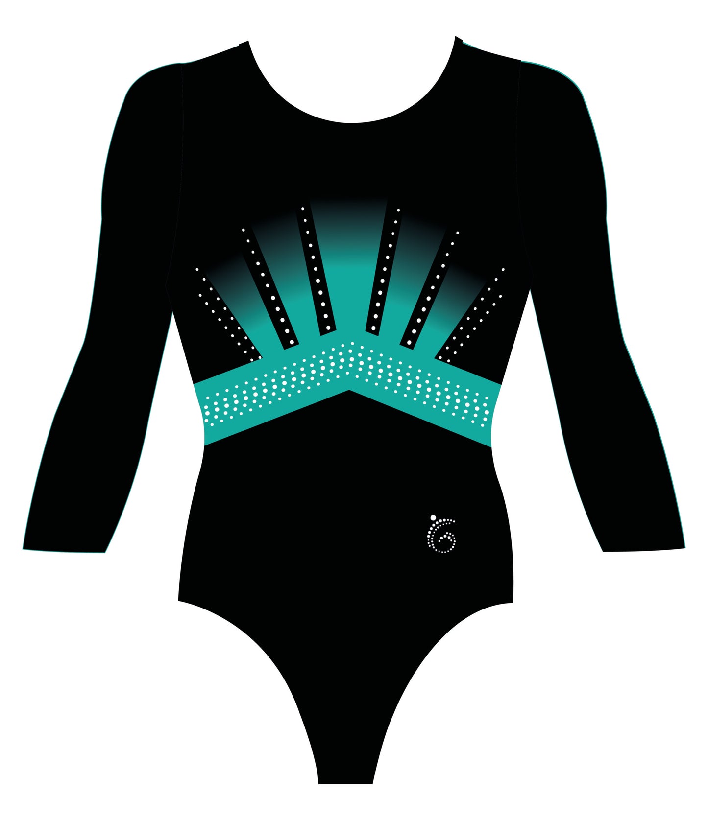 Custom Quick Ship Sunset Shimmer Leotard Long Sleeve