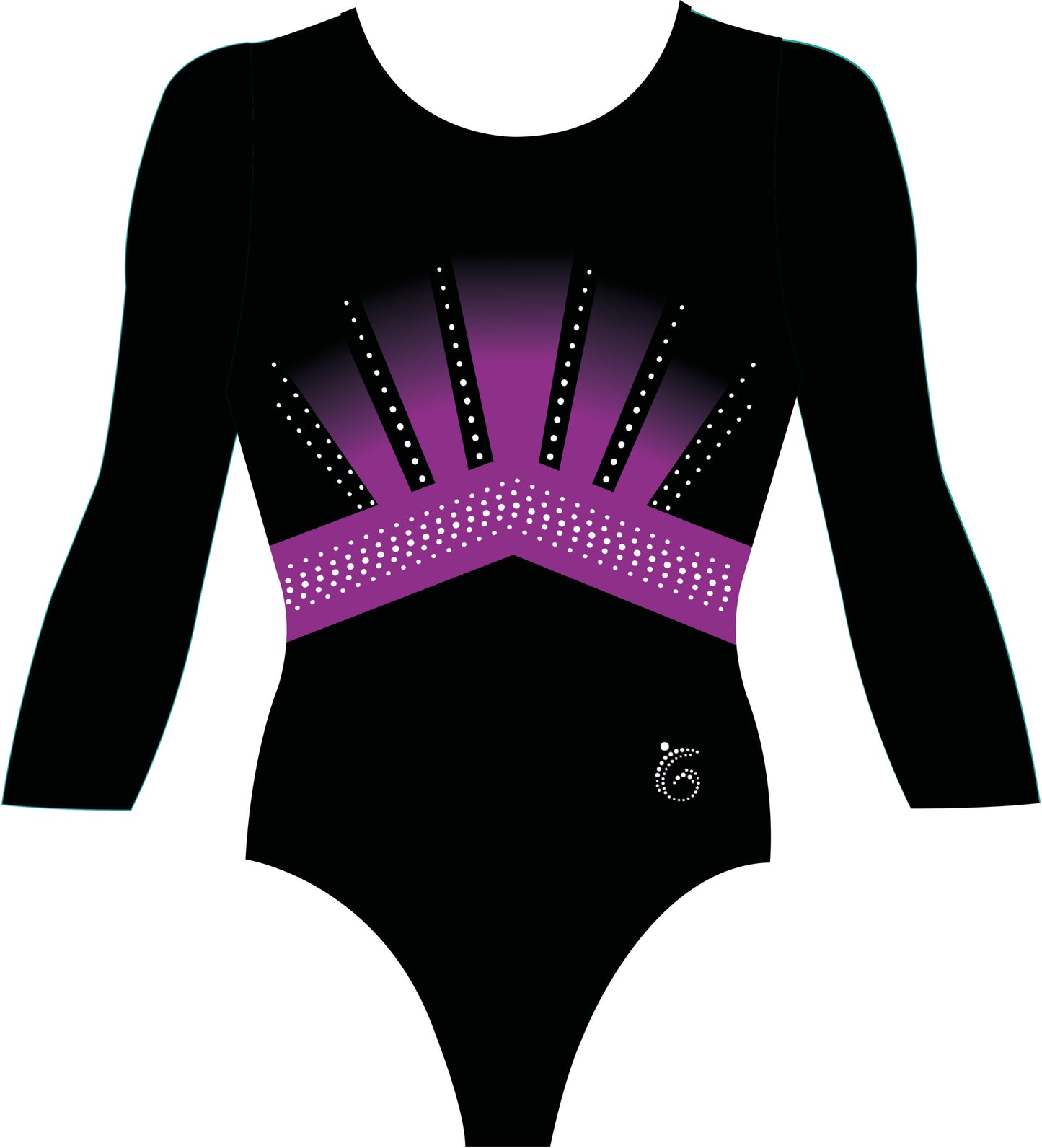 Custom Quick Ship Sunset Shimmer Leotard Long Sleeve