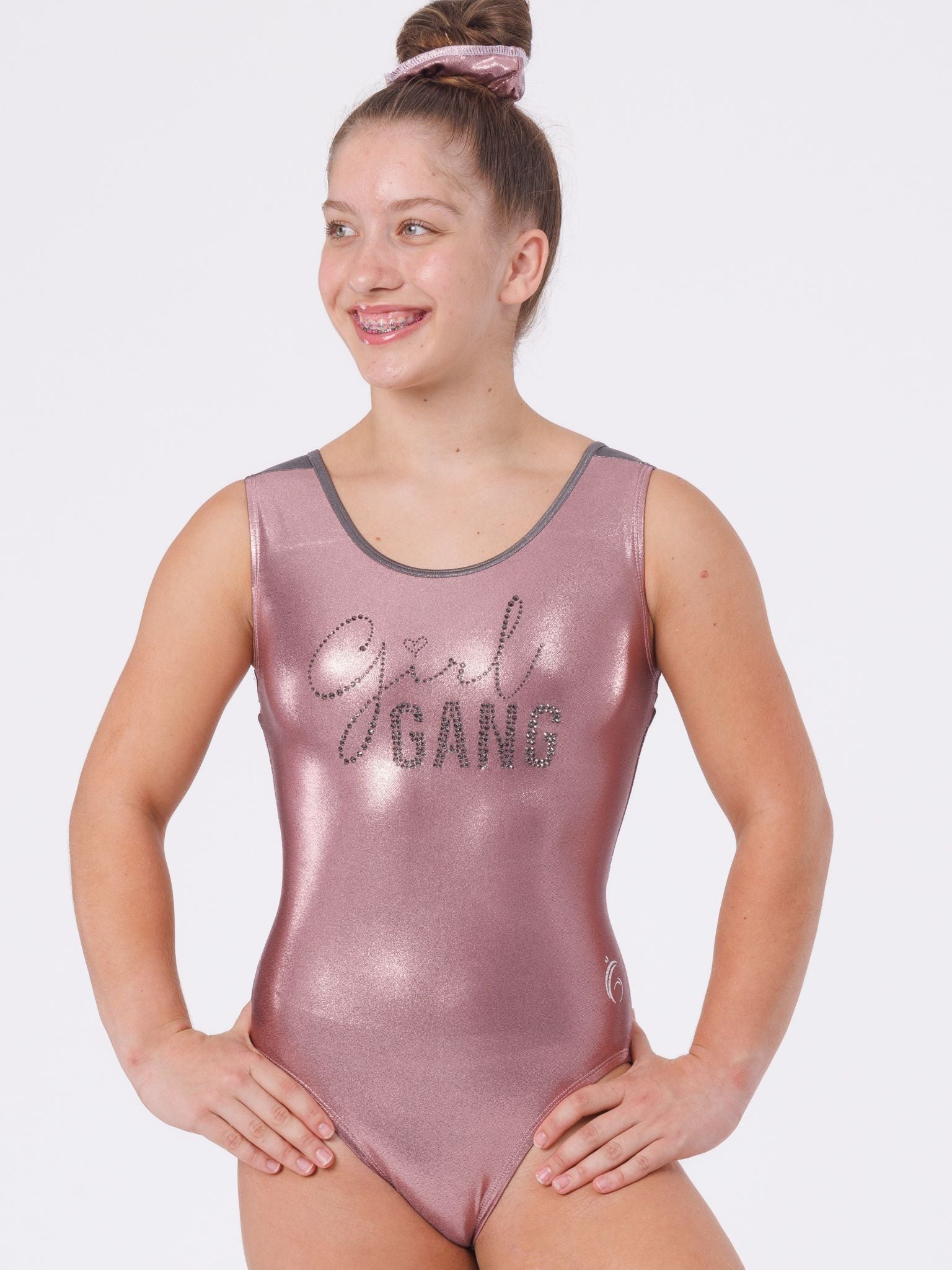 Valentines Day Gymnastics. girl gang criss cross back Gymnastics apparel for valentines day.