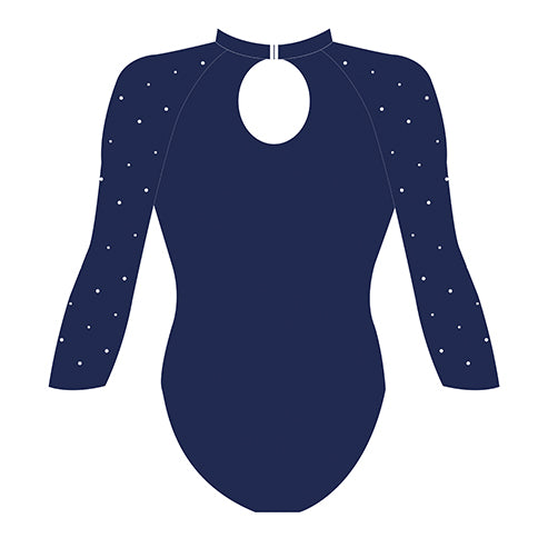 Custom Quick Ship Divine Dazzle Leotard Long Sleeve