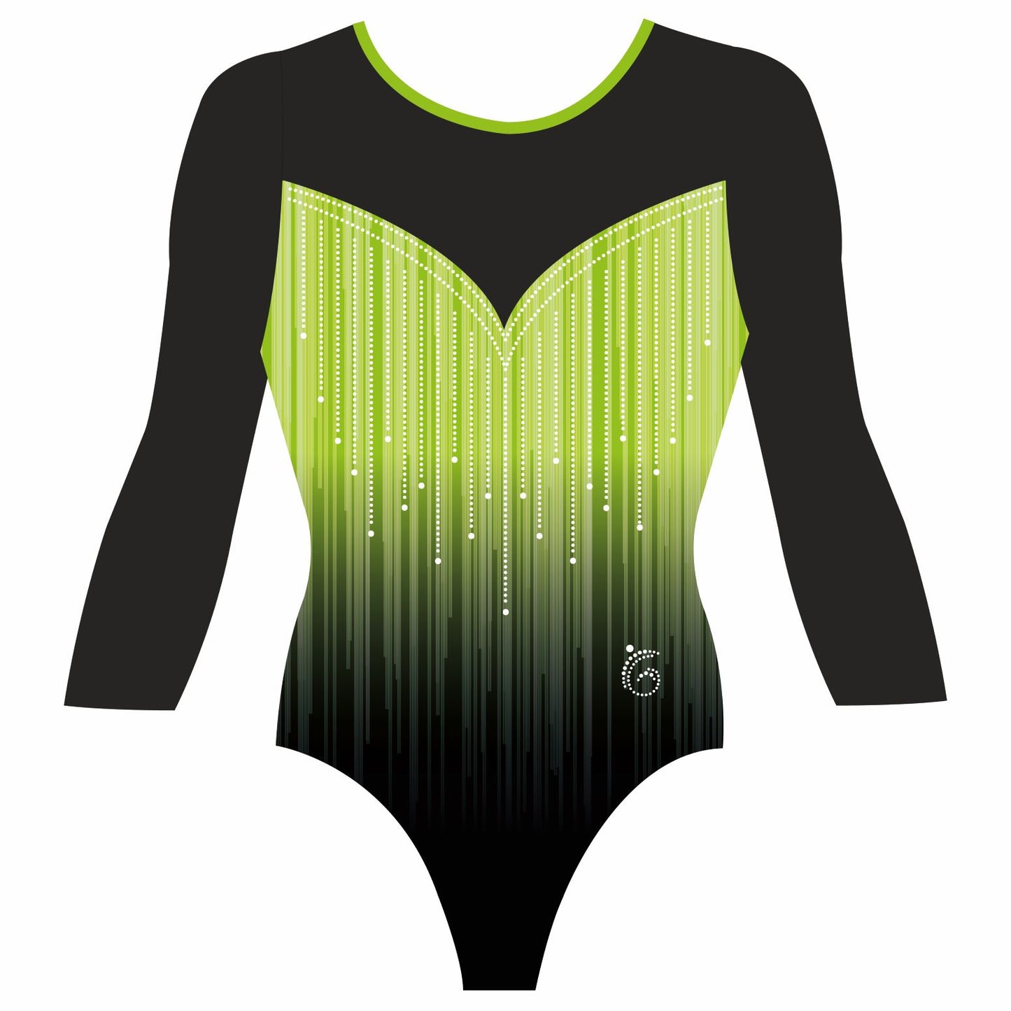 Custom Quick Ship Matrix Leotard Long Sleeve