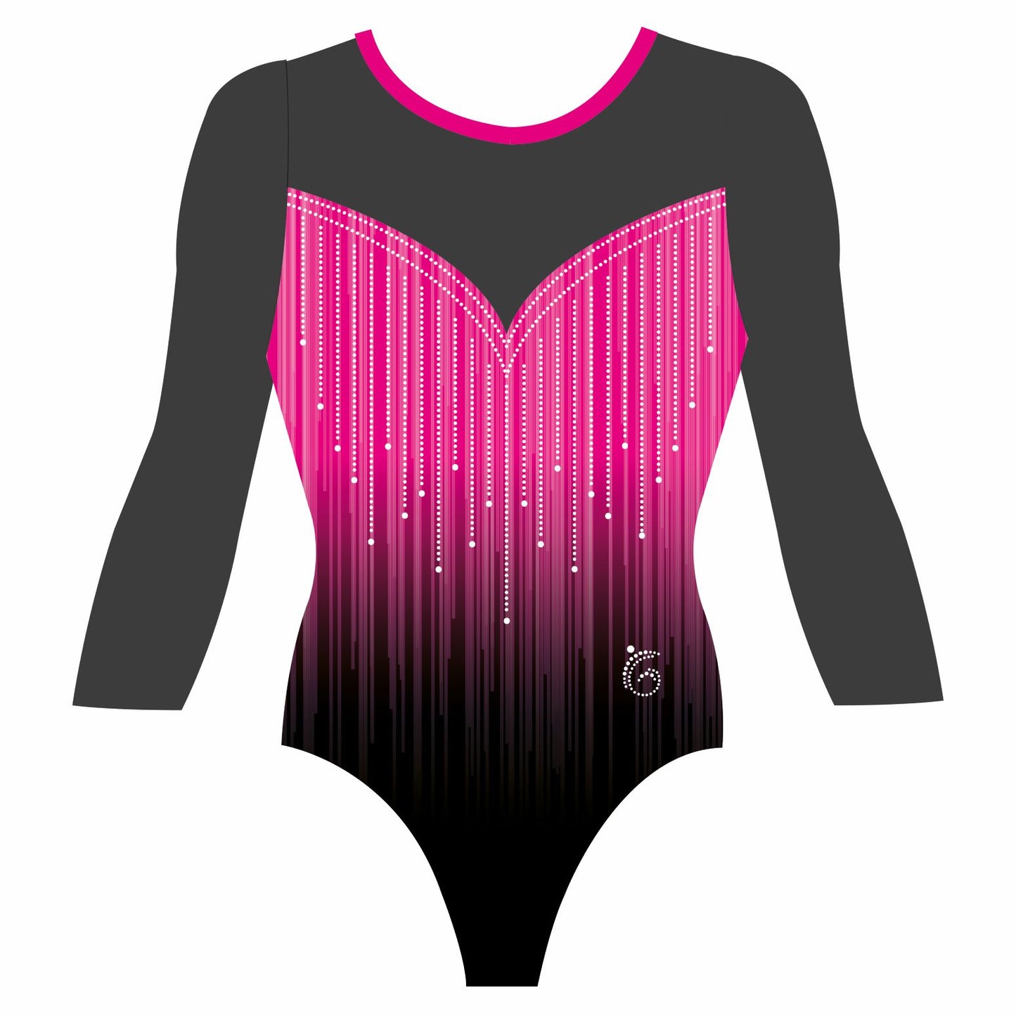 Custom Quick Ship Matrix Leotard Long Sleeve