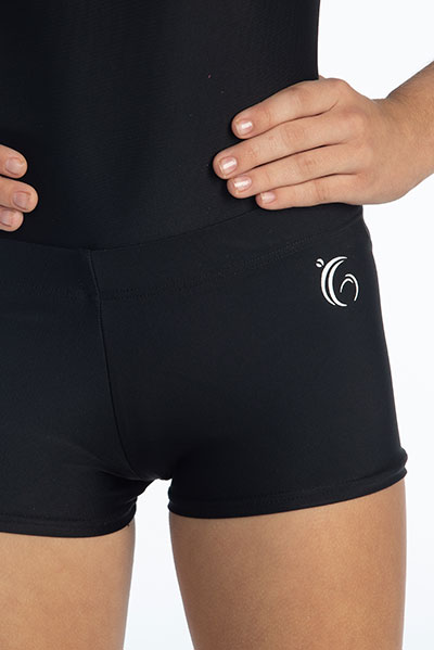 Spandex Workout Short - Black