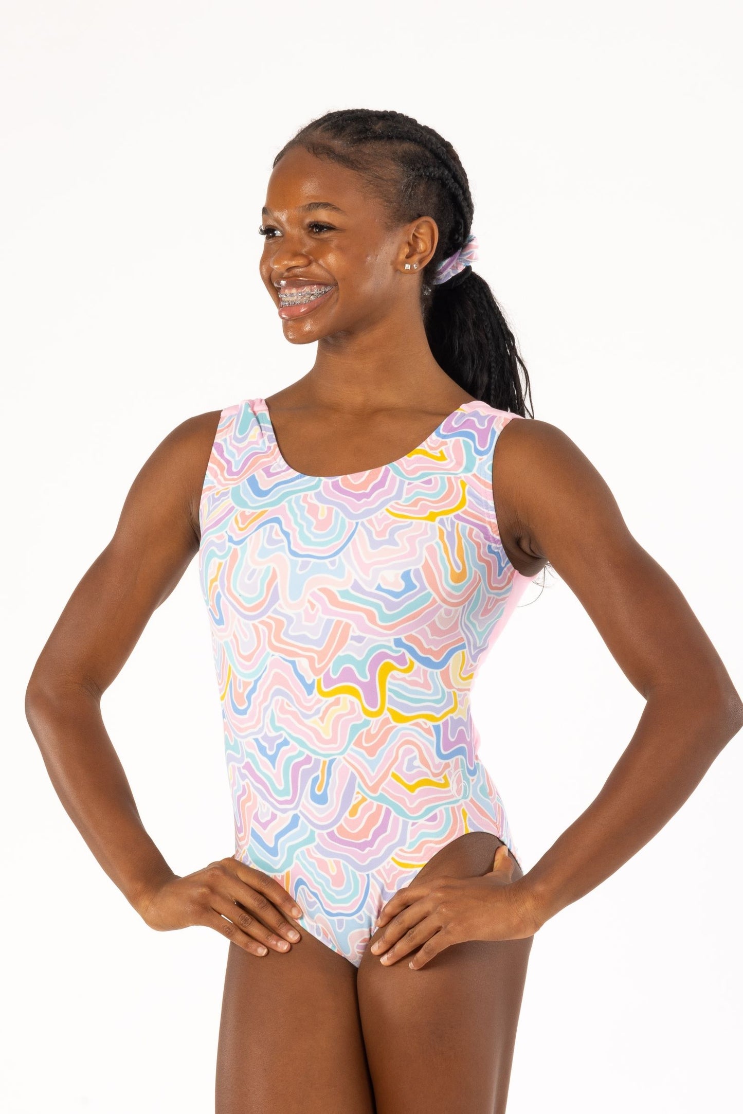 Pretty in Pastel Twist Back