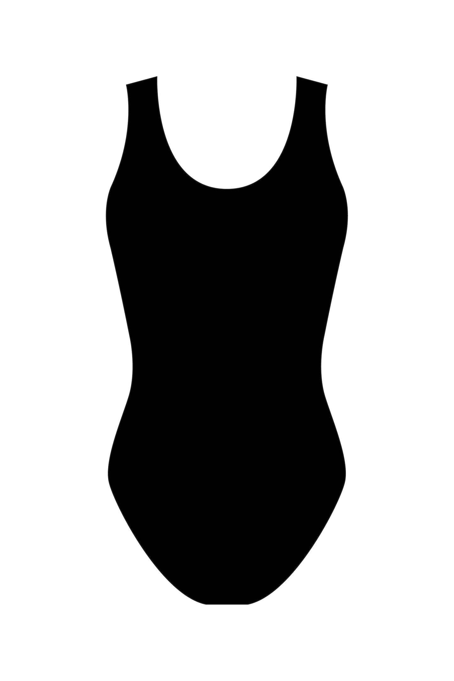 Custom Quick Ship Shimmmering Lines Sleeveless Leotard