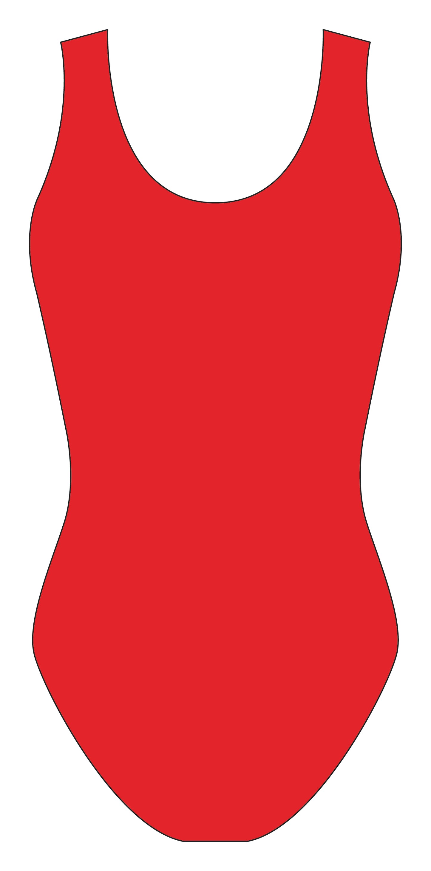 Custom Quick Ship Shimmmering Lines Sleeveless Leotard