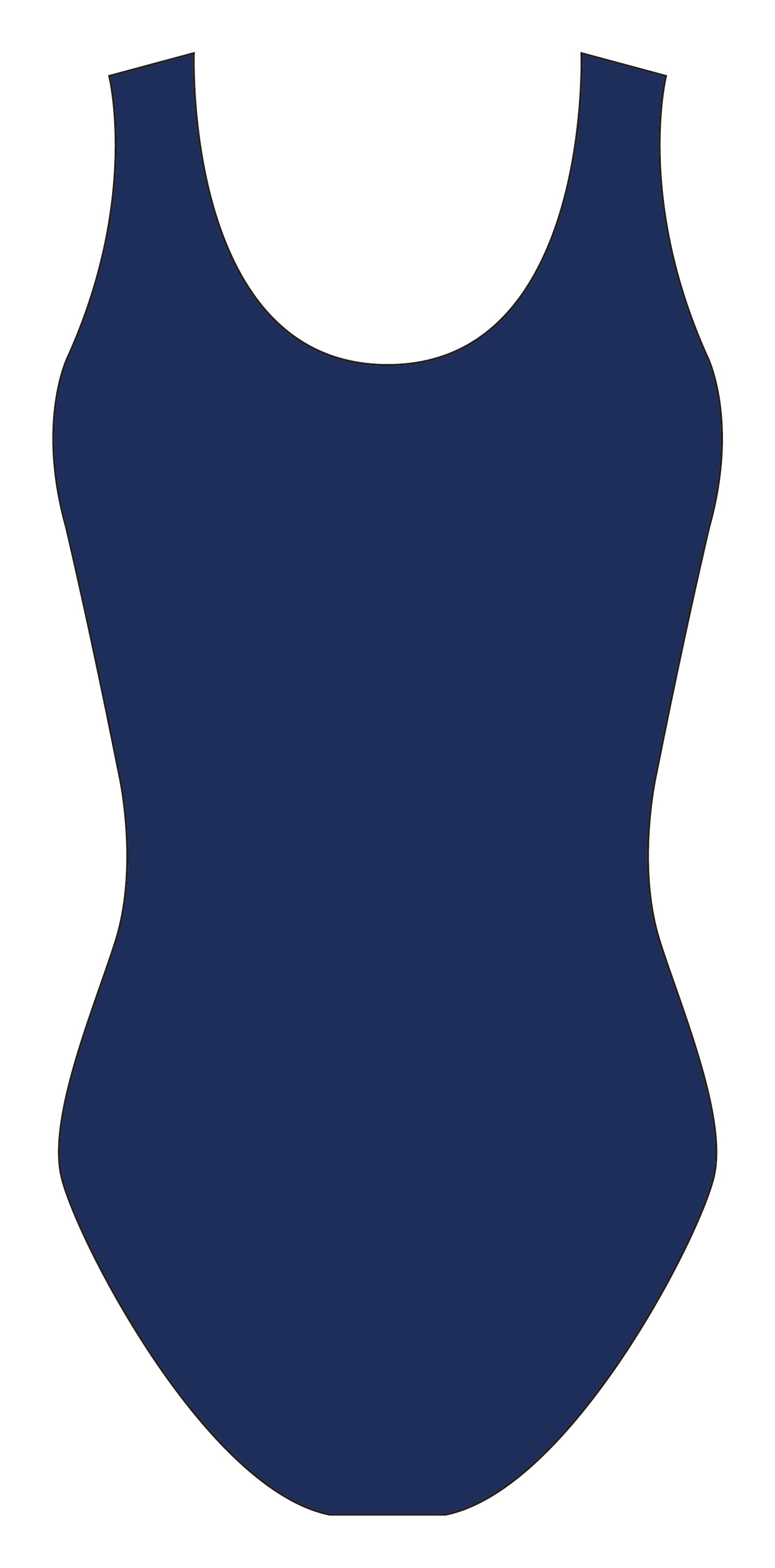Custom Quick Ship Shimmmering Lines Sleeveless Leotard