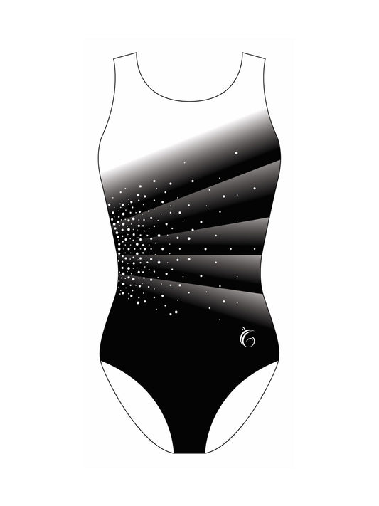 Custom Quick Ship Divine Diagonal Leotard Sleeveless