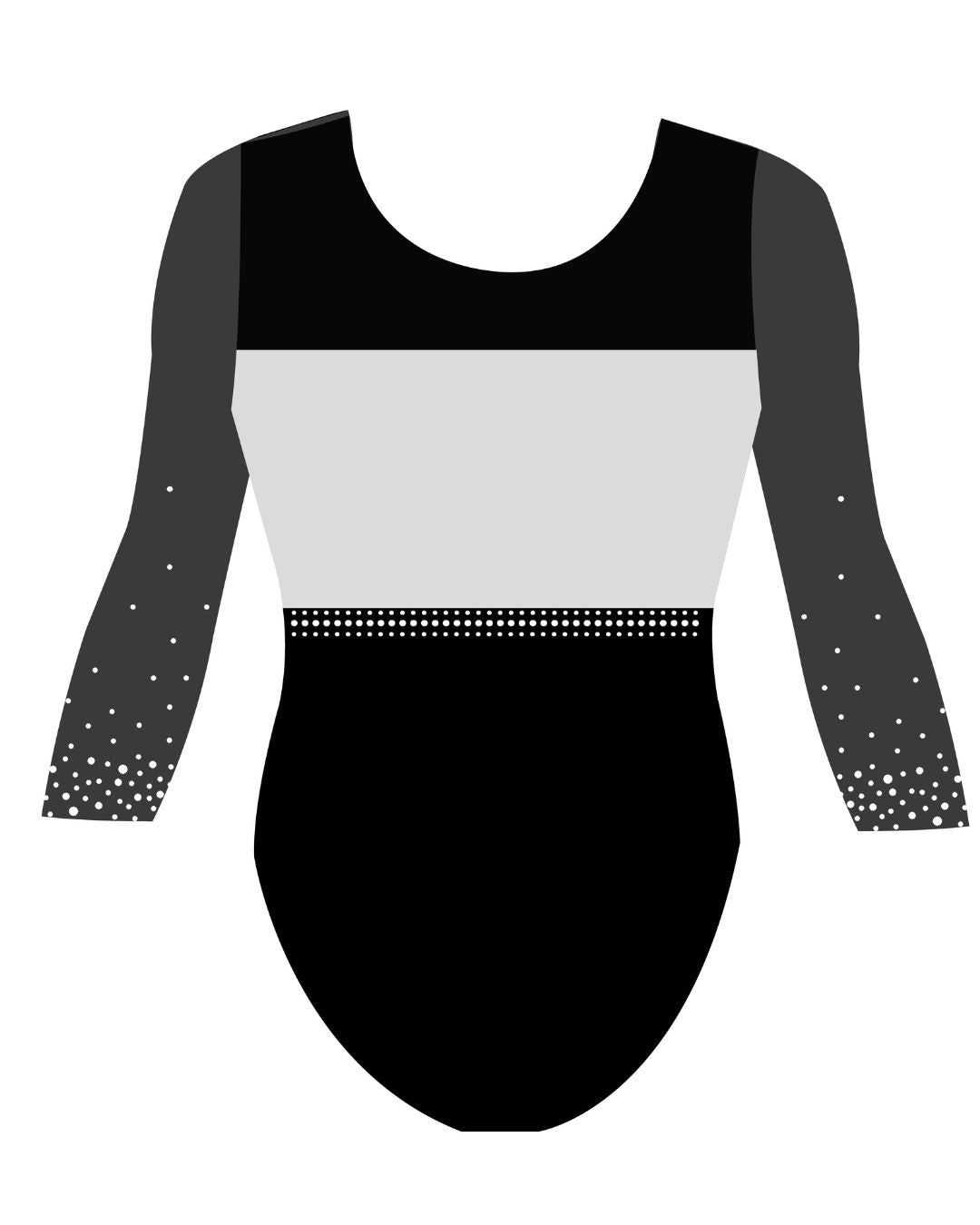 Custom Quick Ship Radiant Sweetheart Leotard Long Sleeve