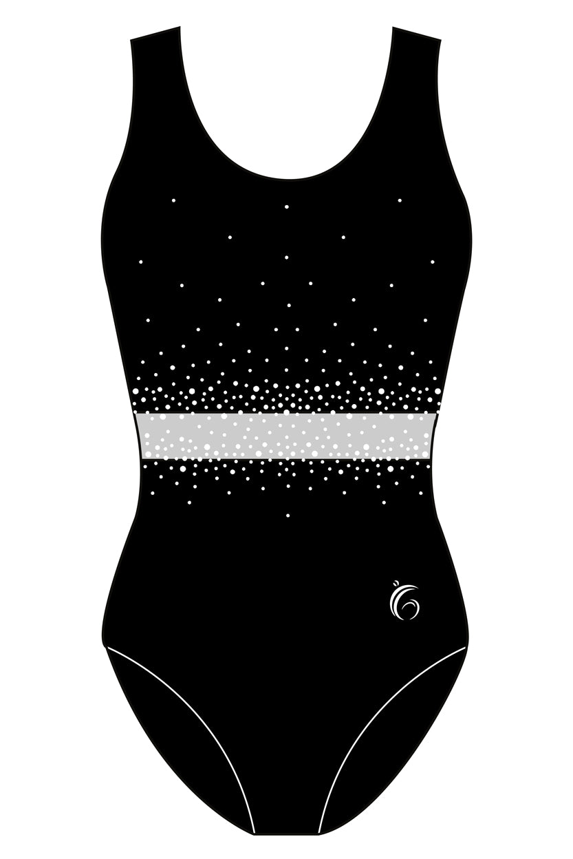 Custom Quick Ship Belted Brilliance Sleeveless Leotard