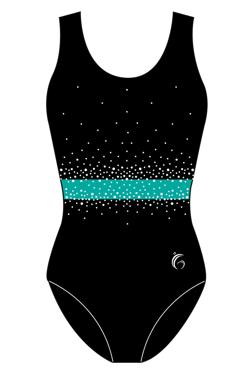 Custom Quick Ship Belted Brilliance Sleeveless Leotard