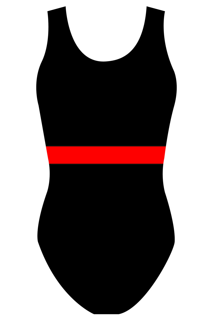 Custom Quick Ship Belted Brilliance Sleeveless Leotard