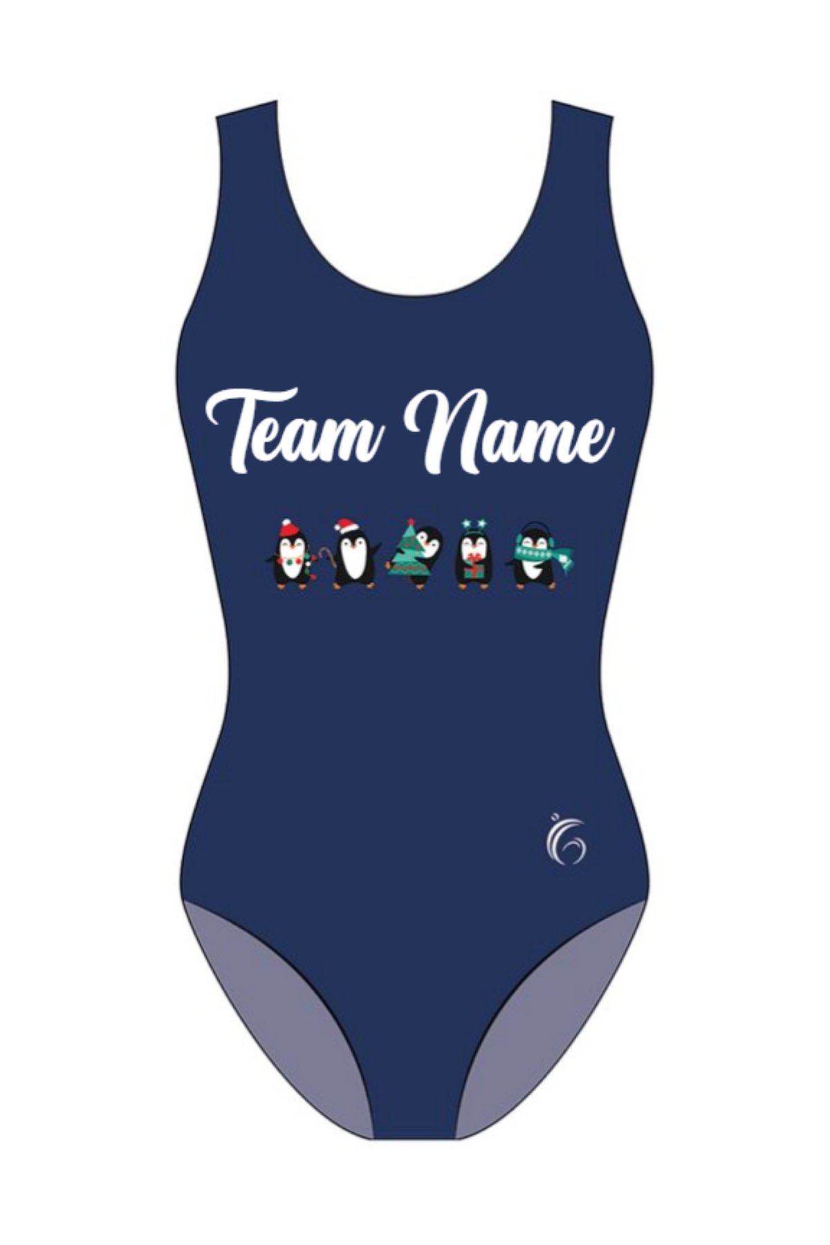 Custom Quick Ship Logo Leotard Penguin Pals