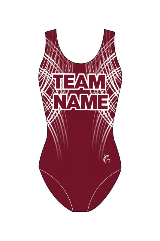 Custom Quick Ship Logo Leotard Sublime Lines