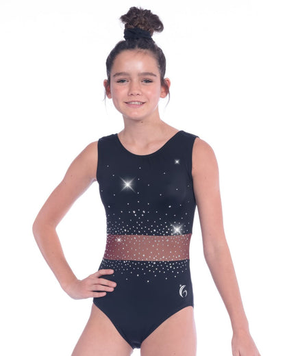 Custom Quick Ship Belted Brilliance Sleeveless Leotard