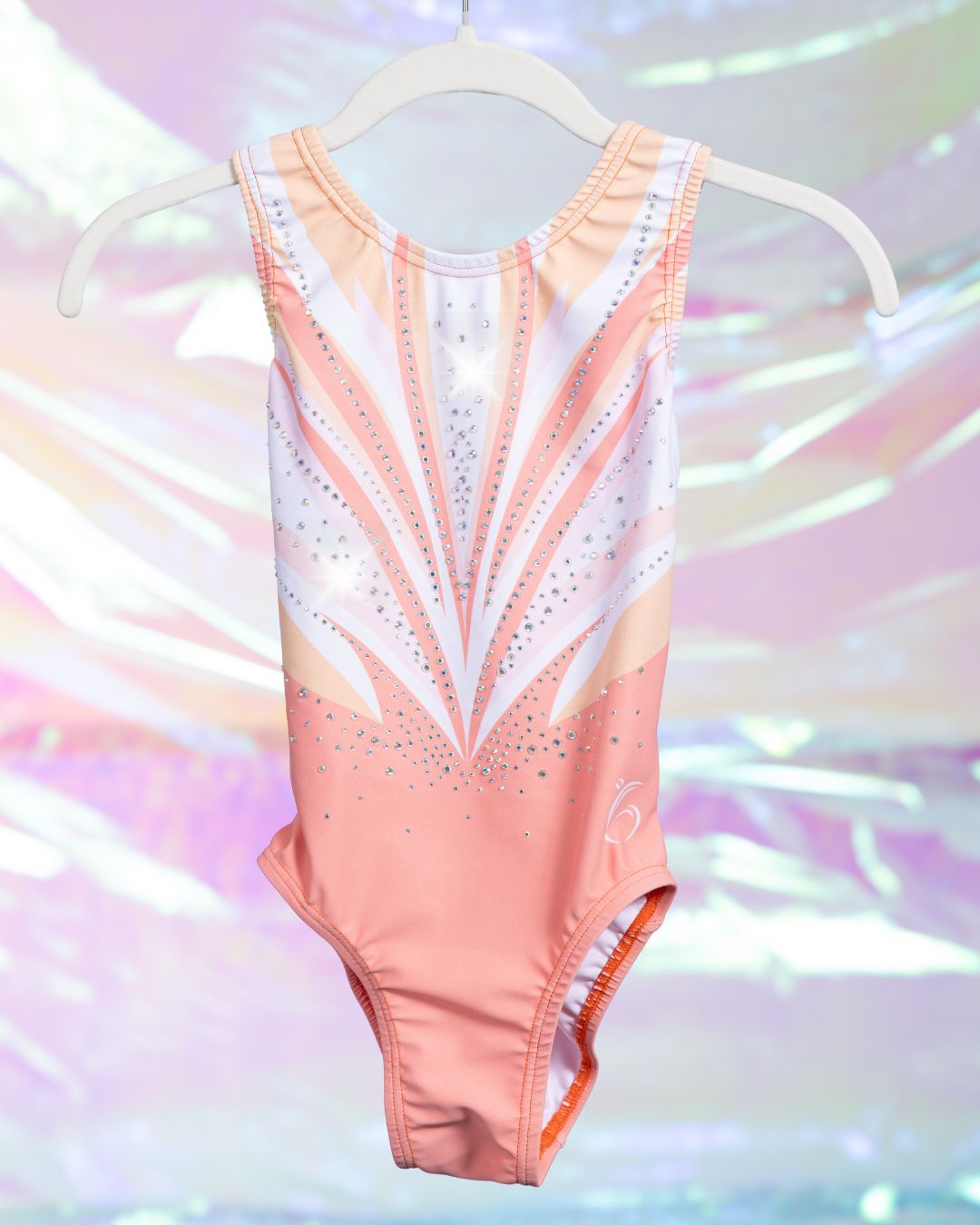 Colorful Radiance Criss Cross in Melon