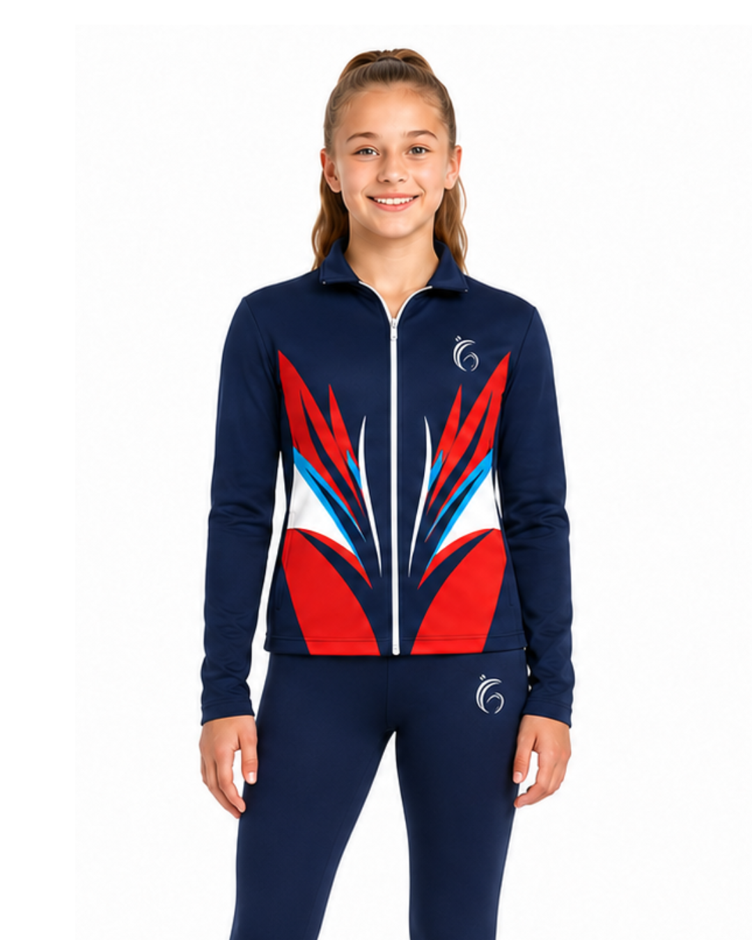 Spark Flame WarmUp Jacket and Leggings