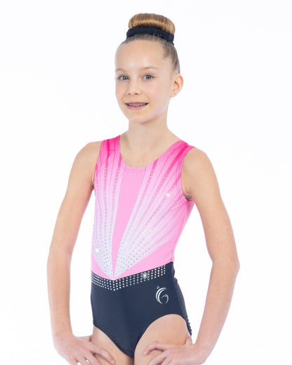 Luxe Lines Sparkle Mesh Back in Pink