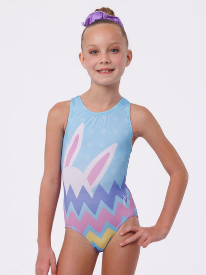 Gymnastics outfit. Easter theme gymnastics leotard. USA made! 