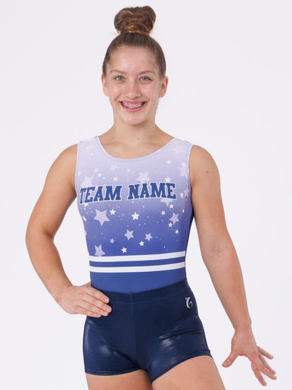 Belted Stars Logo Leotard