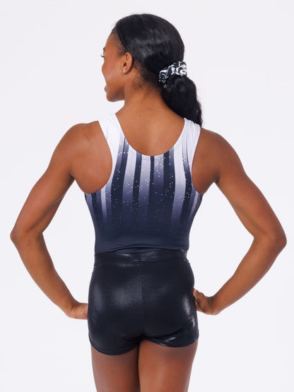 Linear Dazzle Logo Leotard