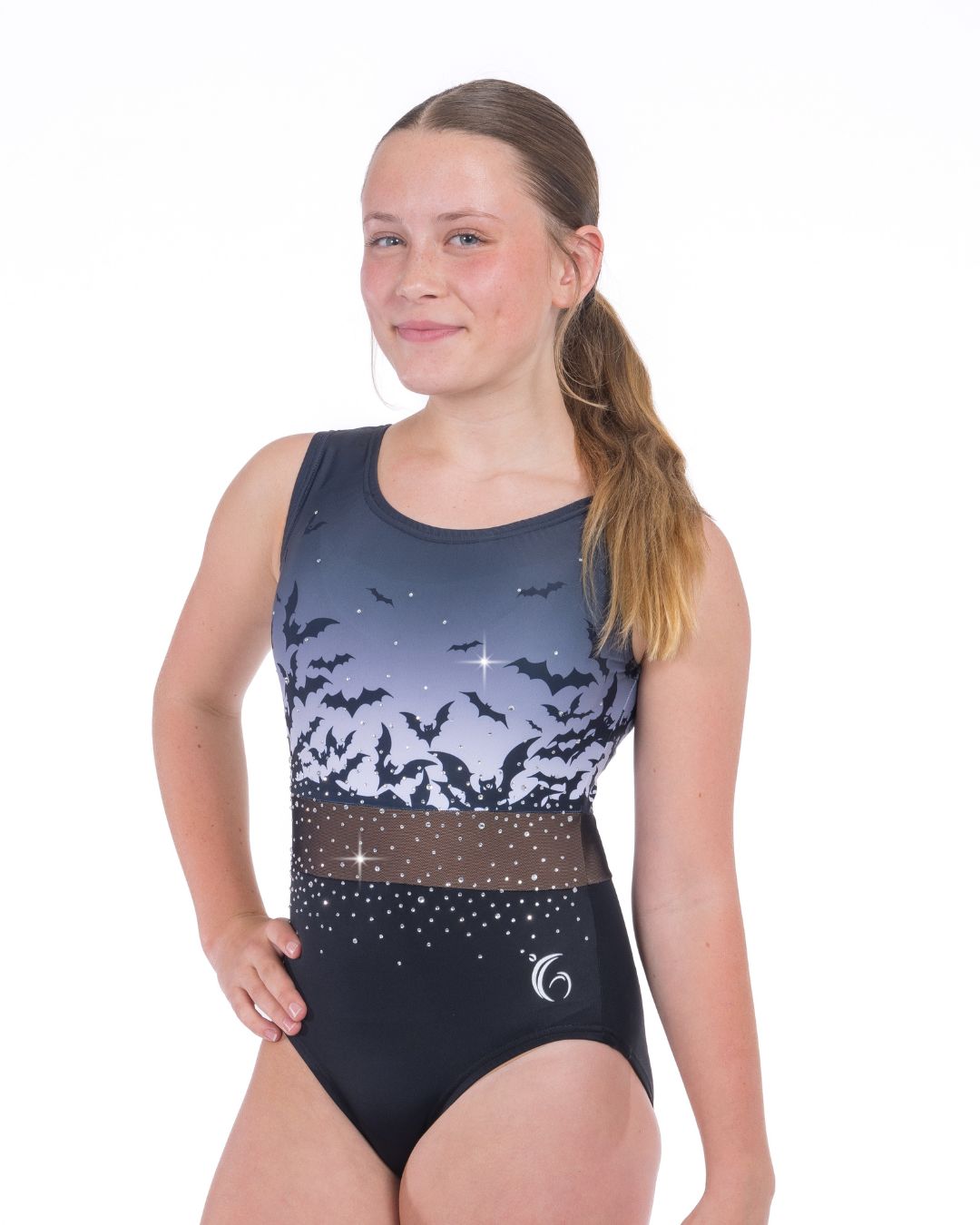 PREORDER Belted Bats Tank Leotard
