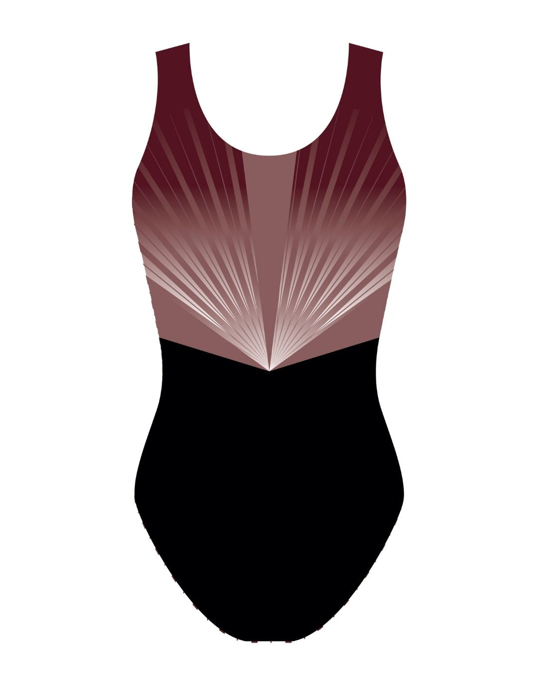 Custom Quick Ship Luxe Lines Sleeveless Leotard