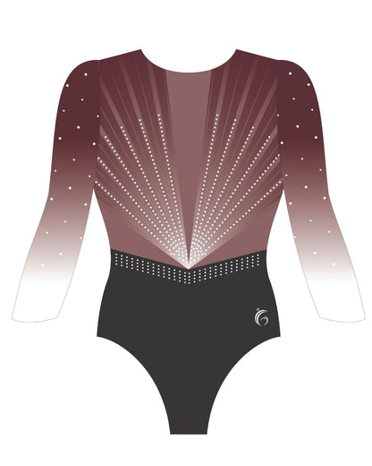 Custom Quick Ship Luxe Lines Long Sleeve Leotard