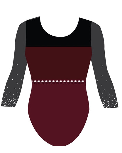 Custom Quick Ship Radiant Sweetheart Leotard Long Sleeve