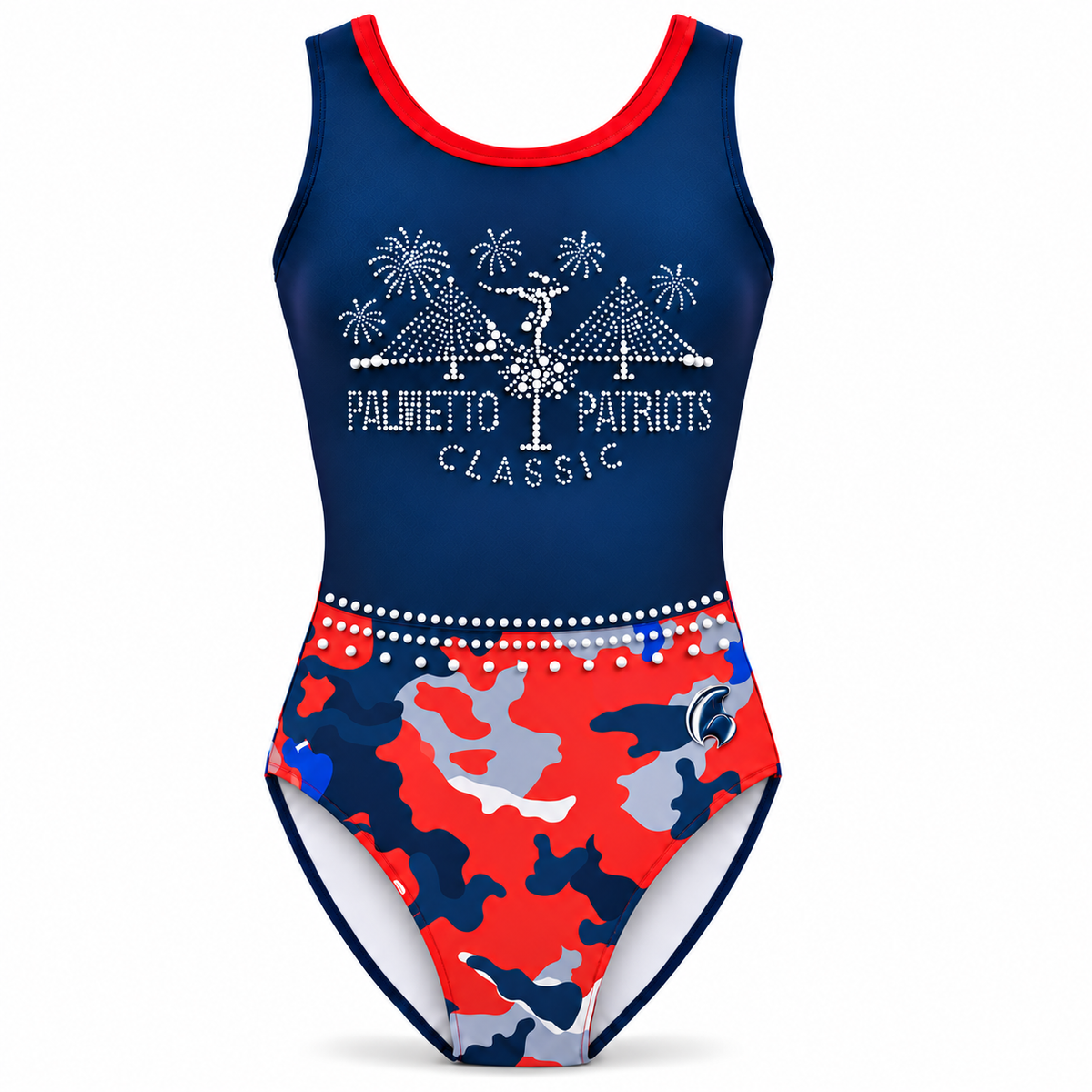 PREORDER 2027 Palmetto Patriots Classic Commemorative Open Back Leotard