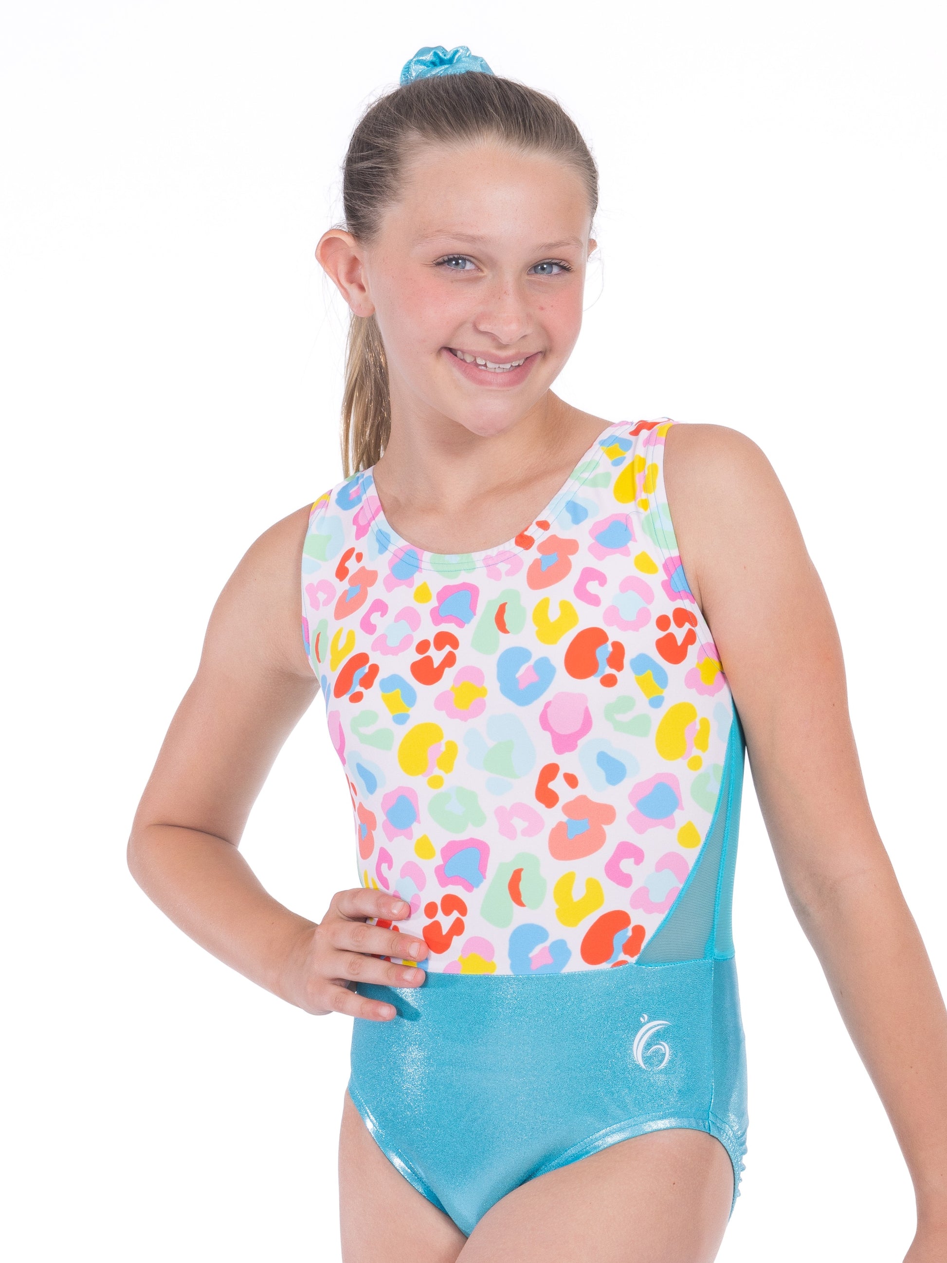 Made in the USA gymnastics apparel. Softy fabric gymnastics leotard!