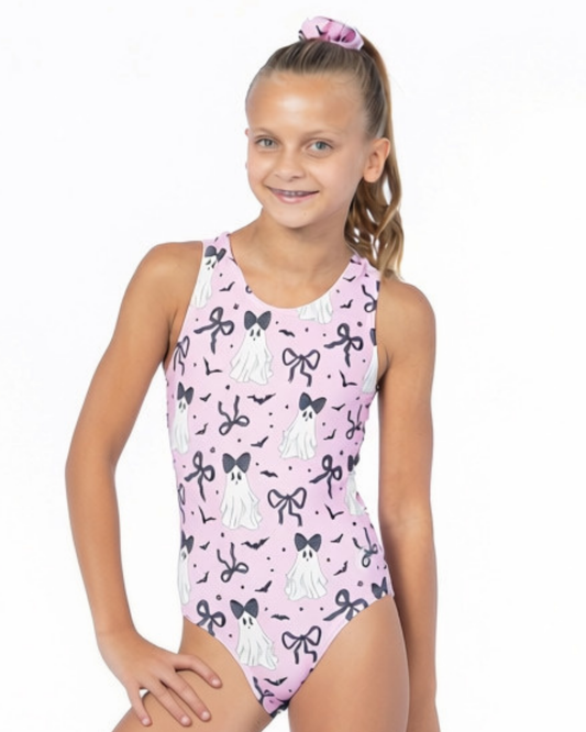Girly Ghost Racerback Leotard
