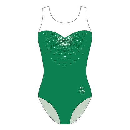 Custom Quick Ship Sequin Sweetheart Sleeveless Leotard