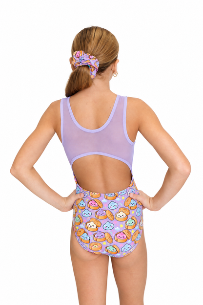 Dumpling Squishy Open Back Leotard