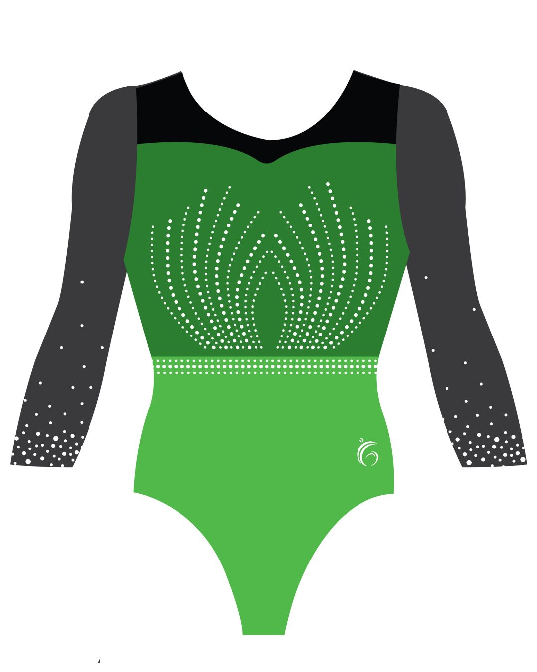 Custom Quick Ship Radiant Sweetheart Leotard Long Sleeve