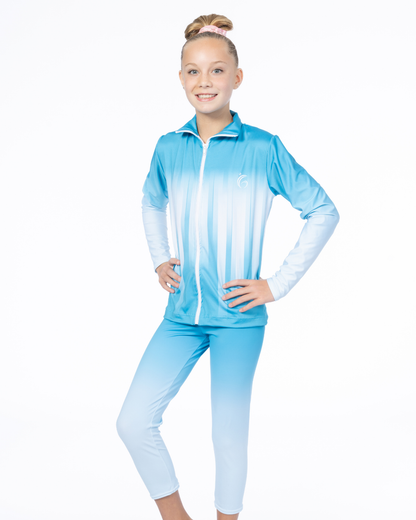 Linear Dazzle Warm Up Jacket and Leggings