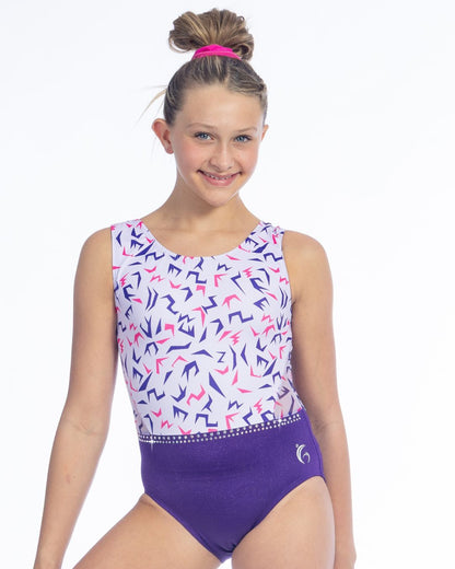 Kpop Demon hunter demon leotard. Mesh back girls leotard.