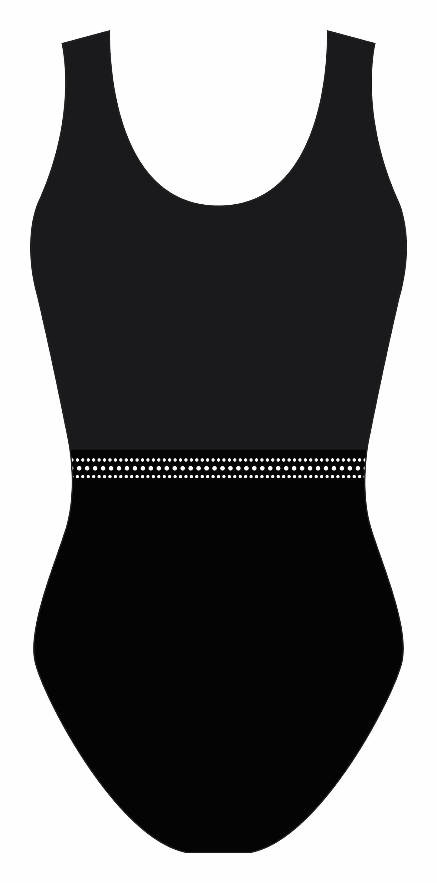 Custom Quick Ship Tonal Sparkle Leotard Sleeveless