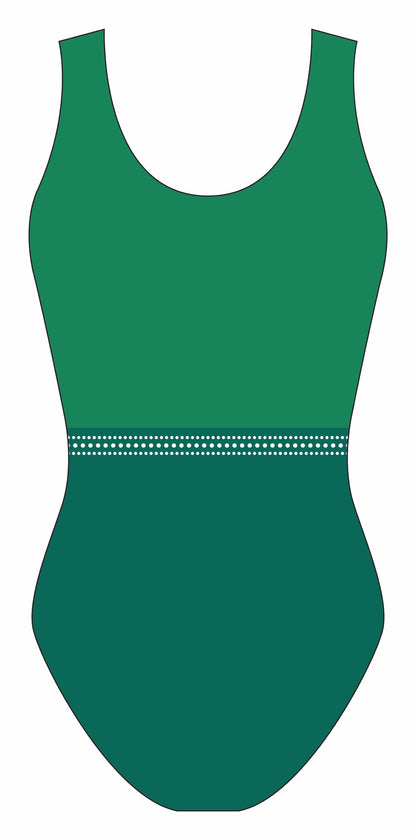 Custom Quick Ship Tonal Sparkle Leotard Sleeveless