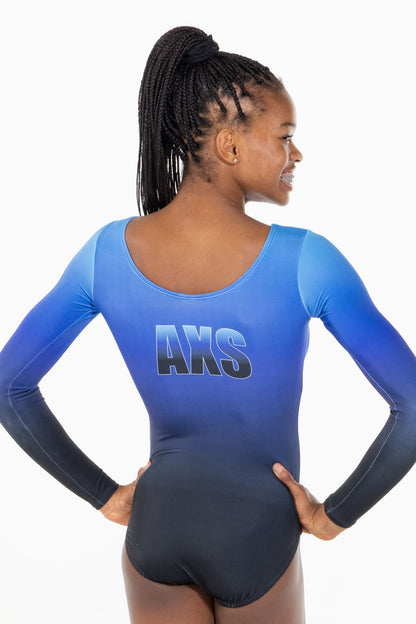 Long Sleeve Dye Sublimated Try on for Size Leotard