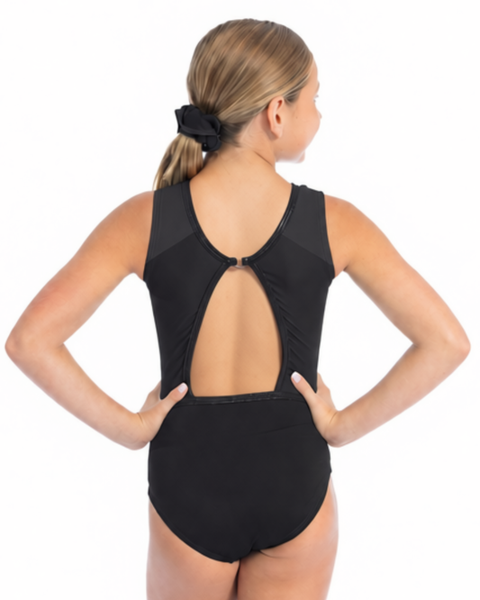 Sparkle Splendor Open Back - Black