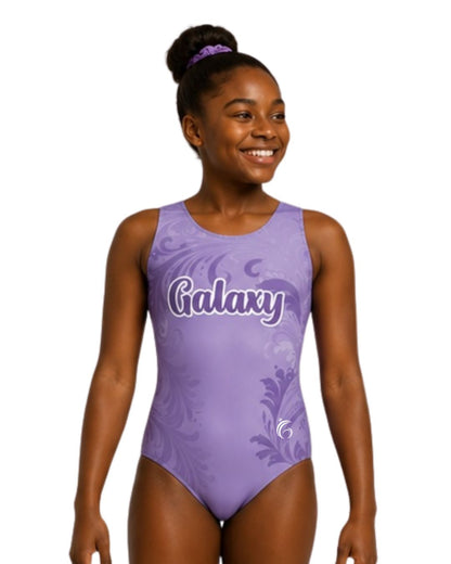 Subtle Swirl Logo Leotard