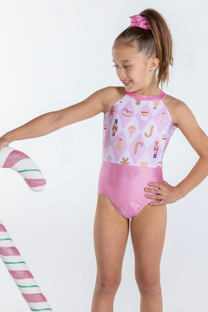 Sugarplum Surprise Twist Back Leotard