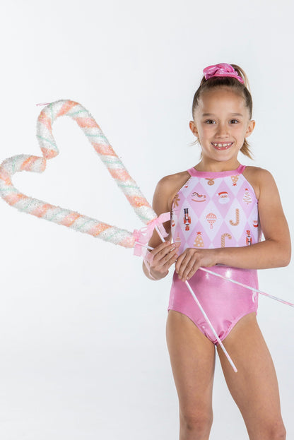 Sugarplum Surprise Twist Back Leotard