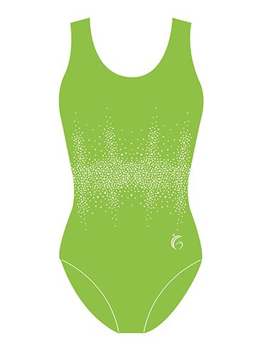 Custom Quick Ship Radiant Sparkle Sleeveless Leotard