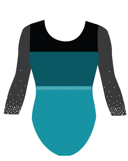 Custom Quick Ship Radiant Sweetheart Leotard Long Sleeve