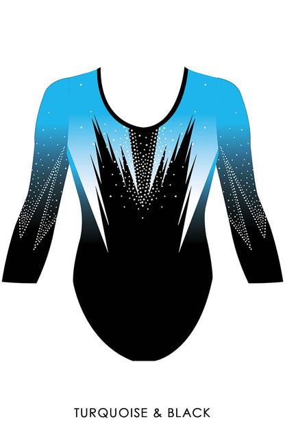 Custom Quick Ship Edgy Leotard Long Sleeve