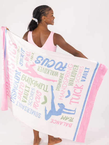 Cozy Gymnast Leotard and Blanket Gift Bundle