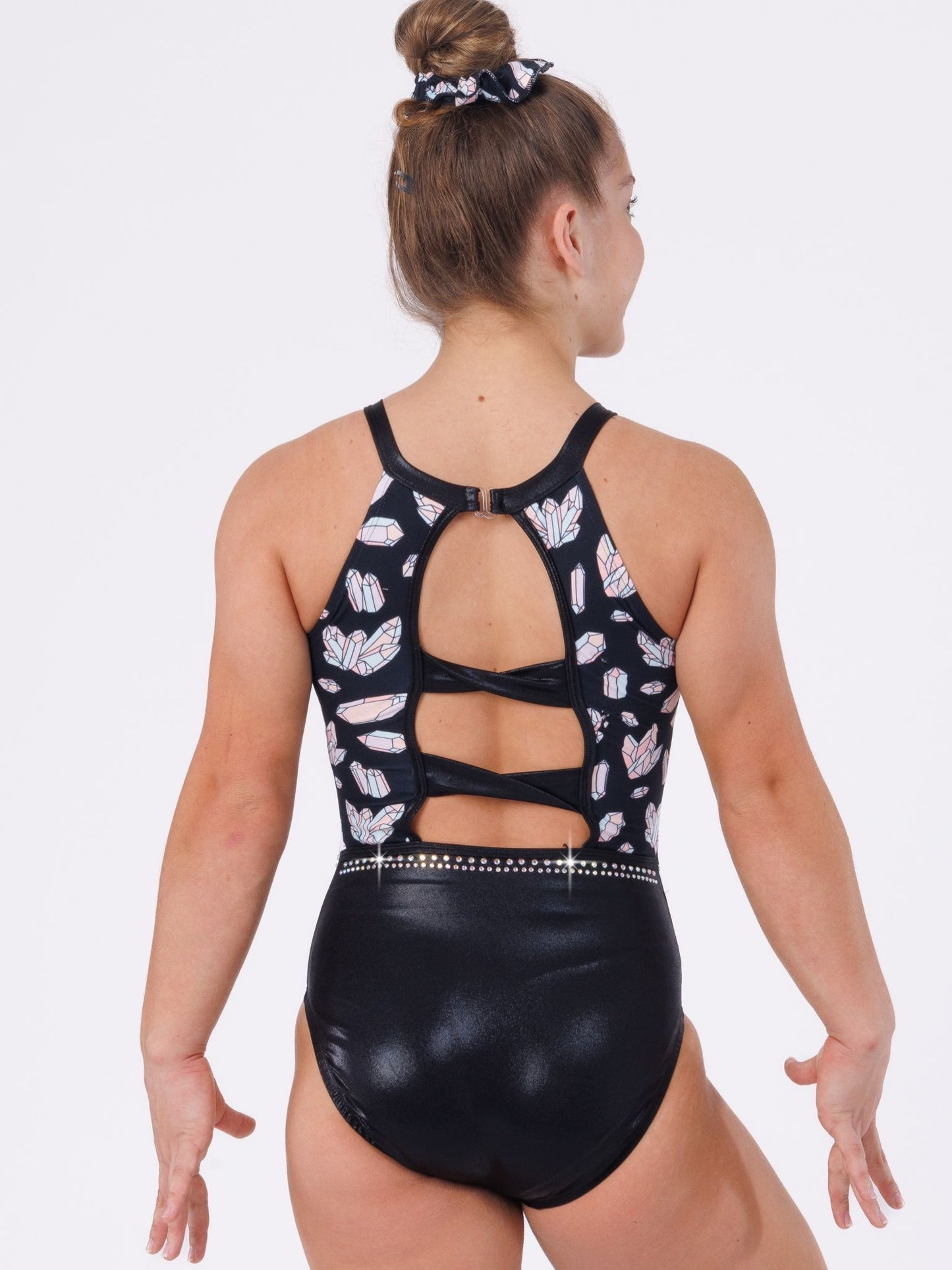 Graffiti Love Open back and Gem Mining Twist Back Leotard Bundle